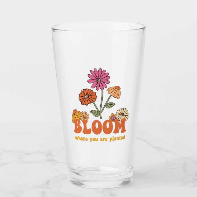 Copo De Pint Bloom onde você está plantado (Frente)