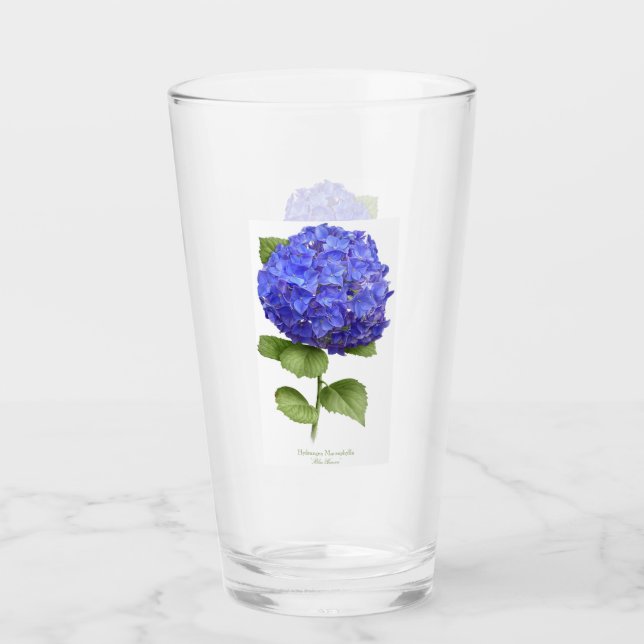 Copo De Pint Blue Hydrangea (Frente)
