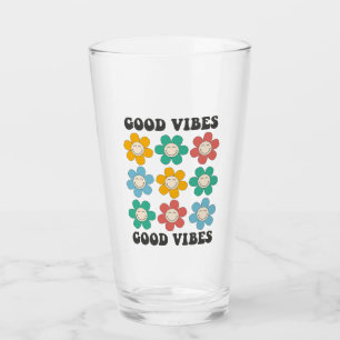 Copo De Pint Boas Víblias Flores de Margarida Coloridas