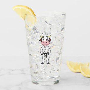 Copo De Pint Boca-branca em desenho animado em kung fu