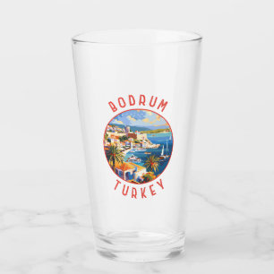 Copo De Pint Bodrum Turquia Círculo Retrovisso
