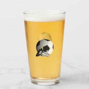 Copo De Pint Bola De Futebol E Calçados,