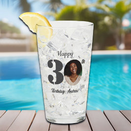 Copo De Pint Bold 30th Birthday Photo