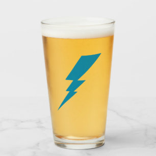 Copo De Pint Bolsa de raios Flash Azul