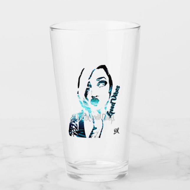 Copo De Pint Bom tumbler das impressões (Frente)