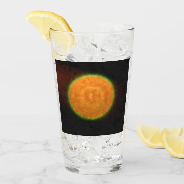 Copo De Pint Bomba de vidro do Fireworks 9 Collins (Gelo frontal)