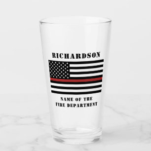 Copo De Pint Bombeiro Personalizado - Thin Red Fire