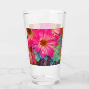 Copo De Pint Bonito Azul Cor-de-Rosa e Estrelas