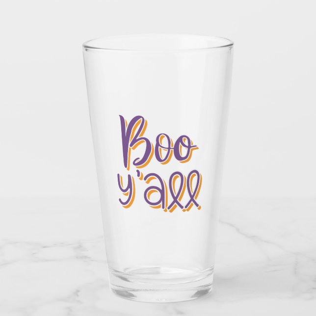 Copo De Pint Boo Y'all (Frente)