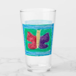 Copo De Pint Borboleta Colorida Original | Centro |