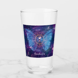 Copo De Pint Borboleta Morpho / Galaxy Mandala