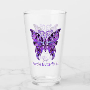 Copo De Pint Borboleta púrpura 31