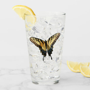 Copo De Pint Borboleta Swallowtail III Linda Foto Colorida