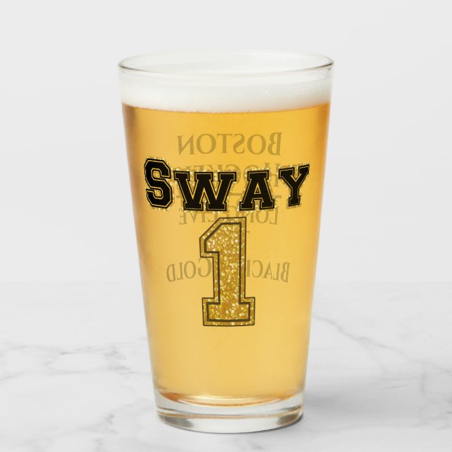 Copo De Pint Boston Hockey Sway 1 (Frente (Preenchido))