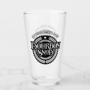 Copo De Pint Bourbon Snob - bebida engraçada de uísque