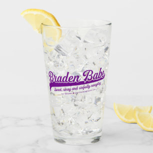 Copo De Pint Braden Babe Bebendo Glass