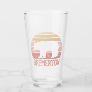 Copo De Pint Bremerton Washington Retro Bear