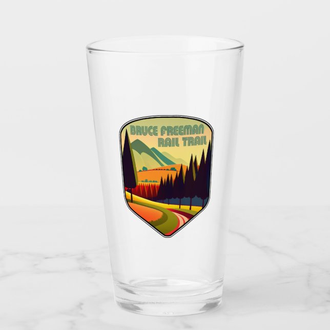 Copo De Pint Bruce Freeman Rail Trail Cores (Frente)