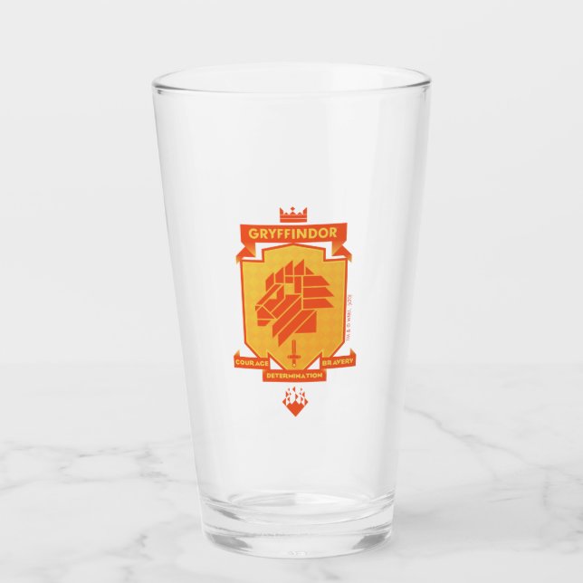 Copo De Pint Brutalist GRYFFINDOR™ Crest (Frente)