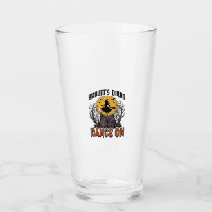 Copo De Pint Bruxa Engraçada Dançarina Vintage Gravura de Hallo