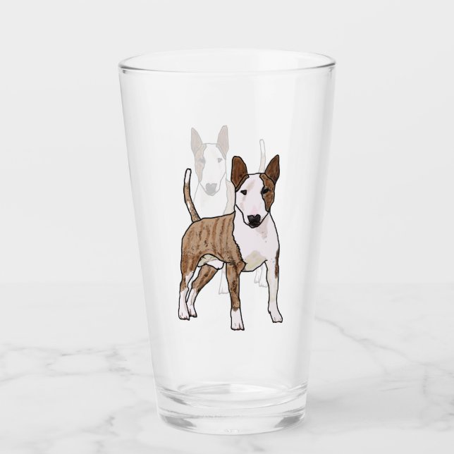 Copo De Pint Bull Terrier Inglês (Frente)