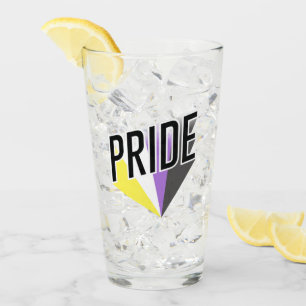 Copo De Pint Burst de Orgulho Não Binário