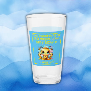 Copo De Pint Buzzy começa Chá de fraldas de abelha a abelha