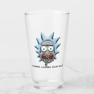 Copo De Pint Cabeça de Rick Pixelversa
