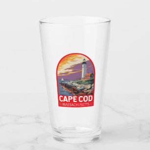 Copo De Pint Cabo Cod Massachusetts Viagem Art Emblem