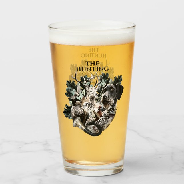 Copo De Pint Caça (Traseira (Preenchido))