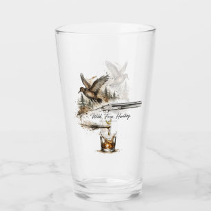 Copo De Pint Caça Selvagem e Livre Espingarda e Bala para Arte