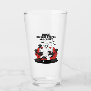 Copo De Pint Cachorro Assustador de Halloween Fantasma Assustad