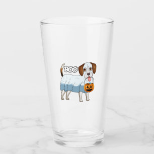 Copo De Pint Cachorro de Halloween Beagle Fantasma