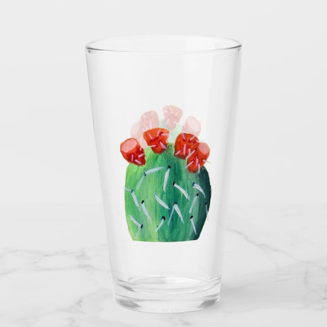 Copo De Pint Cacto Prickly Pear ou Palma, também conhecido como (Frente)