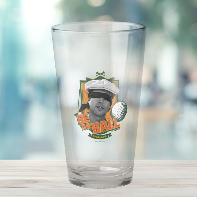 Copo De Pint Caddyshack | Seja A Bola (Glass on table)