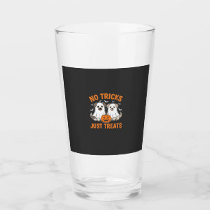 Copo De Pint Cães Fantasmas de Halloween Sem Truques Apenas Pre