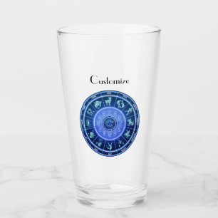 Copo De Pint Calendário de Astrologia de Sinal Sun Zodiac Thun