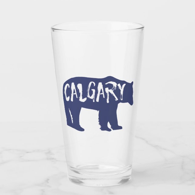 Copo De Pint Calgary Alberta Bear (Frente)