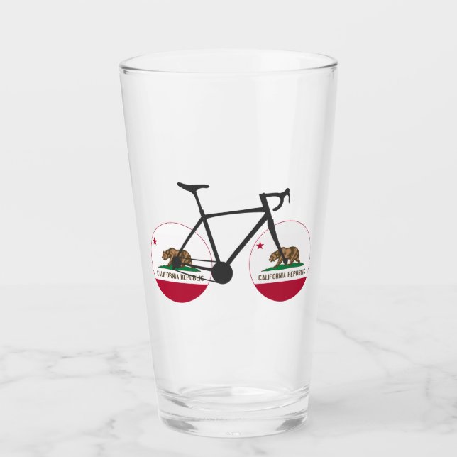Copo De Pint California Flag Cycling (Frente)