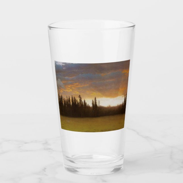 Copo De Pint California Sunset (Paisagem californiana) (Frente)