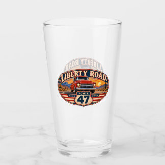 Copo De Pint Caminho da Liberdade Rota 47 Caneca de 16 oz de do