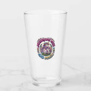 Copo De Pint Camisa Comercial Cogumelos Unicórnio Musgo e Magia