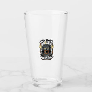 Copo De Pint Camisa da Temporada Assustadora Gravura Vintage Ha