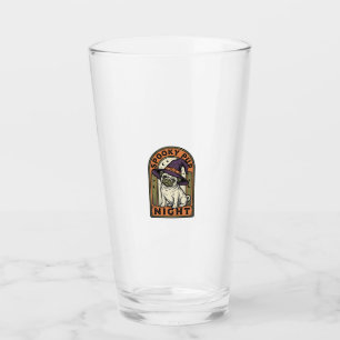Copo De Pint Camisa de Desenho de Gravura Vintage de Cão de Bru