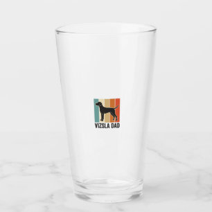 Copo De Pint Camisa de Pai do Vizsla Vintage para Amantes de Cã