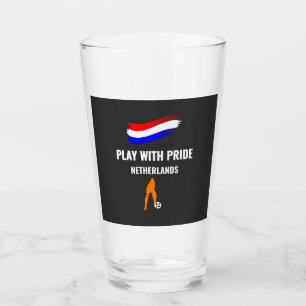 Copo De Pint Camisa do Orgulho do Futebol da Holanda 2026