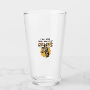 Copo De Pint Camisa engraçada de girafa com desenho vintage_1