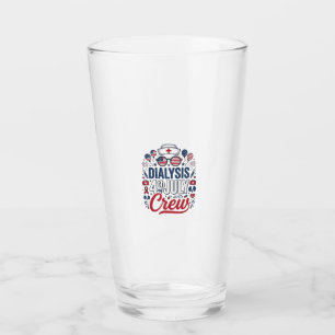 Copo De Pint Camisa Patriótica de Enfermeira de Equipe de Diáli