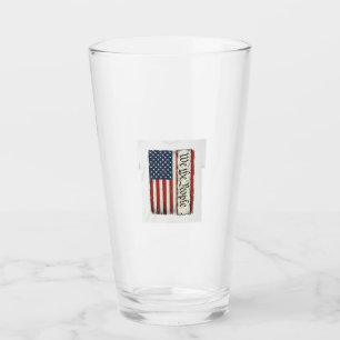 Copo De Pint Camisa Patriótica Vintage We the People Flag Desig