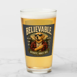 Copo De Pint Camiseta de Estilo de Vida Engraçado e Crível